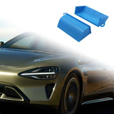 Maxbell Cold Air Intake Scoop 1 Pair Professional Replacement for BMW 318D 325i Blue