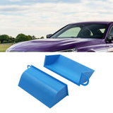 Maxbell Cold Air Intake Scoop 1 Pair Professional Replacement for BMW 318D 325i Blue