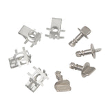 Maxbell Engine Cover Retainers with Screws Nuts Retainers for Ford BB5Z-00817-a