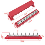 Maxbell Power Distribution Terminal Block 300A for Vehicles Automotive Boat