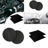 Maxbell 2 Pieces Oil Drain Splash Pads Multipurpose Polyester Practical Professional Round