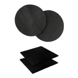 Maxbell 2 Pieces Oil Drain Splash Pads Multipurpose Polyester Practical Professional Round