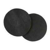 Maxbell 2 Pieces Oil Drain Splash Pads Multipurpose Polyester Practical Professional Round