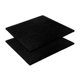 Maxbell 2 Pieces Oil Drain Splash Pads Multipurpose Polyester Practical Professional Square
