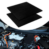 Maxbell 2 Pieces Oil Drain Splash Pads Multipurpose Polyester Practical Professional Square