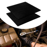 Maxbell 2 Pieces Oil Drain Splash Pads Multipurpose Polyester Practical Professional Square