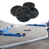 Maxbell 4 Pieces Round Car Jack Lifting Pads 4.7x1.2inch for Truck Hoist Accessories