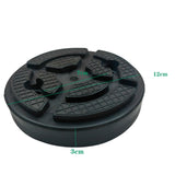 Maxbell 4 Pieces Round Car Jack Lifting Pads 4.7x1.2inch for Truck Hoist Accessories