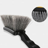 Maxbell Tire Brush for Car Sturdy Ergonomic Handle Professional Wheel Tire Brush