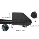 Maxbell Caravan Hitch Cover Dustproof Protector Trailer Tow Ball Coupling Lock Cover