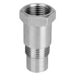 Maxbell Extension Pipe Fitting Thread M18x1.5mm Straight Oxygen Extender Metal Parts
