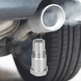 Maxbell Extension Pipe Fitting Thread M18x1.5mm Straight Oxygen Extender Metal Parts