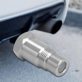 Maxbell Extension Pipe Fitting Thread M18x1.5mm Straight Oxygen Extender Metal Parts