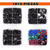 Maxbell 1975x Car Retainer Clips with Storage Box Replaces Fender Panel Clips