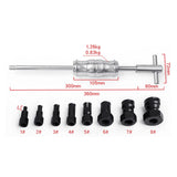 Maxbell 12Pcs Blind Hole Collet Bearing Puller Set Sturdy Insert Bearing Remover Set