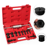 Maxbell 12Pcs Blind Hole Collet Bearing Puller Set Sturdy Insert Bearing Remover Set