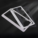 Maxbell 2x Car License Plate Frame Holder High Performance Stainless Steel Accessory Multi