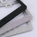 Maxbell 2x Car License Plate Frame Holder High Performance Stainless Steel Accessory Multi