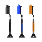 Maxbell Generic Ice Scraper Telescopic Gifts with Comfortable Grip Sturdy Snow Brush Black