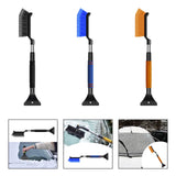 Maxbell Generic Ice Scraper Telescopic Gifts with Comfortable Grip Sturdy Snow Brush Black