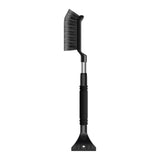 Maxbell Generic Ice Scraper Telescopic Gifts with Comfortable Grip Sturdy Snow Brush Black