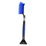 Maxbell Generic Ice Scraper Telescopic Gifts with Comfortable Grip Sturdy Snow Brush Blue
