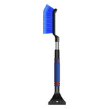 Maxbell Generic Ice Scraper Telescopic Gifts with Comfortable Grip Sturdy Snow Brush Blue