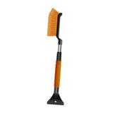Maxbell Generic Ice Scraper Telescopic Gifts with Comfortable Grip Sturdy Snow Brush Orange
