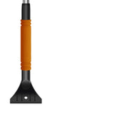 Maxbell Generic Ice Scraper Telescopic Gifts with Comfortable Grip Sturdy Snow Brush Orange