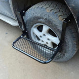 Maxbell Tire Step Folding Tire Mounted Ladder for Rvs SUV Pickup Truck