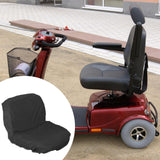 Maxbell Mobility Scooter Seat Cover Breathable Lightweight Rainproof Seat Protection Black