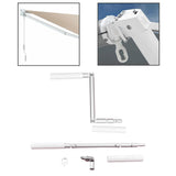 Maxbell RV Awning Crank Handle Awning Accessory for Fence Rain Shelter Canopies No Joint and Pin