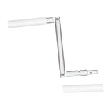 Maxbell RV Awning Crank Handle Awning Accessory for Fence Rain Shelter Canopies No Joint and Pin