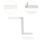 Maxbell RV Awning Crank Handle Awning Accessory for Fence Rain Shelter Canopies No Joint and Pin