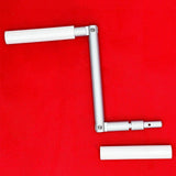 Maxbell RV Awning Crank Handle Awning Accessory for Fence Rain Shelter Canopies No Joint and Pin