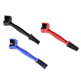Maxbell Bike or Motorcycle Chain Washer Motorcycle Chain Gear Brush for Cycling Red
