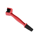 Maxbell Bike or Motorcycle Chain Washer Motorcycle Chain Gear Brush for Cycling Red