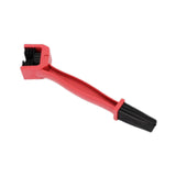 Maxbell Bike or Motorcycle Chain Washer Motorcycle Chain Gear Brush for Cycling Red