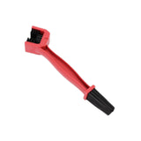 Maxbell Bike or Motorcycle Chain Washer Motorcycle Chain Gear Brush for Cycling Red