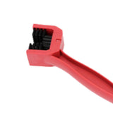 Maxbell Bike or Motorcycle Chain Washer Motorcycle Chain Gear Brush for Cycling Red