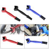 Maxbell Bike or Motorcycle Chain Washer Motorcycle Chain Gear Brush for Cycling Red