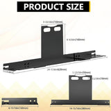 Maxbell 2 Pieces Wheel Alignment Tool Toe Alignment Tool Plates for SUV Vehicle