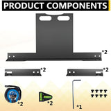 Maxbell 2 Pieces Wheel Alignment Tool Toe Alignment Tool Plates for SUV Vehicle