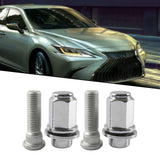Maxbell 4x Wheel Lug Studs Nut Set Directly Replace 90942-02070 for Toyota Lexus