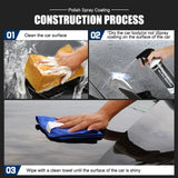 Maxbell Car Graphene Coating Spray Accessories Repairing Lightweight Multifunctional