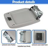 Maxbell Center Console Lid Armrest Door Replace for Toyota 2008-2014