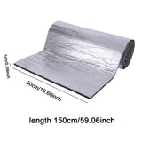 Maxbell Car Sound Heat Insulation Mat Sound Proofing Foam for Truck Engine Hood 10mm