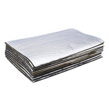Maxbell 10Pcs Sound Heat Insulation Mat Sound Deadening for Trucks Vehicles Hood 5mm
