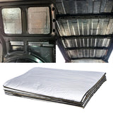 Maxbell 5Pcs Car Sound Heat Insulation Mats for Interior and Exterior Cars Hood