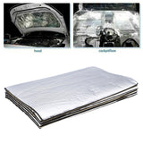 Maxbell 5Pcs Car Sound Heat Insulation Mats for Interior and Exterior Cars Hood